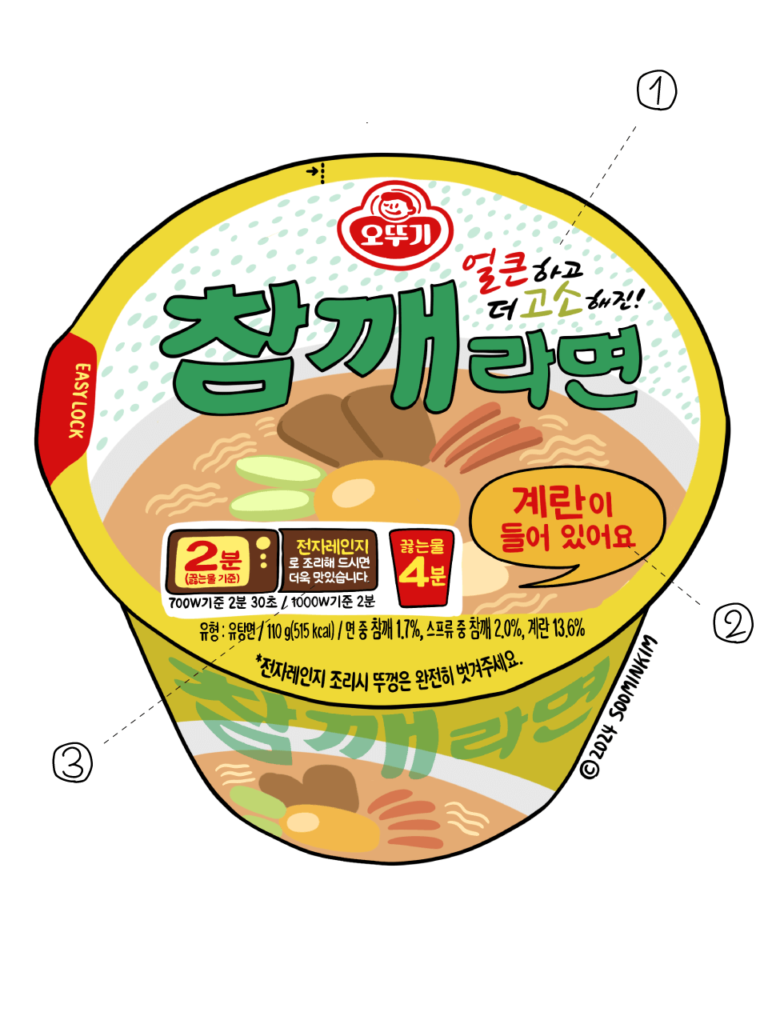 참깨라면（チャムケラーメン）