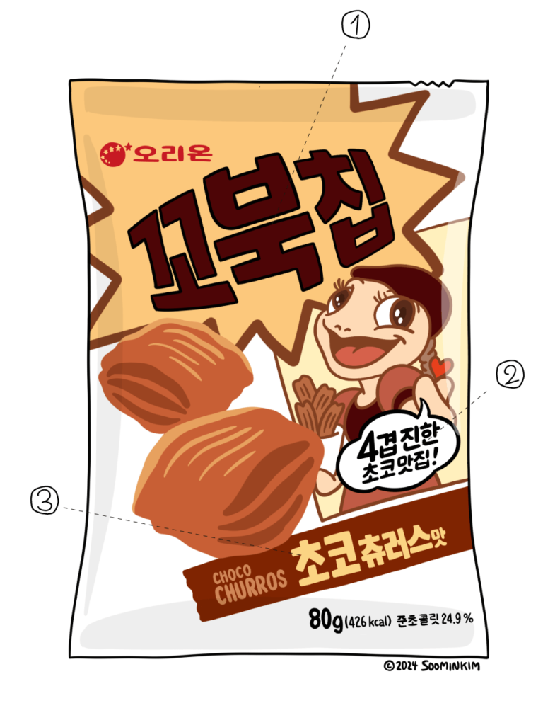 꼬북칩 초코츄러스맛（コブクチップ チョコチュロス味）