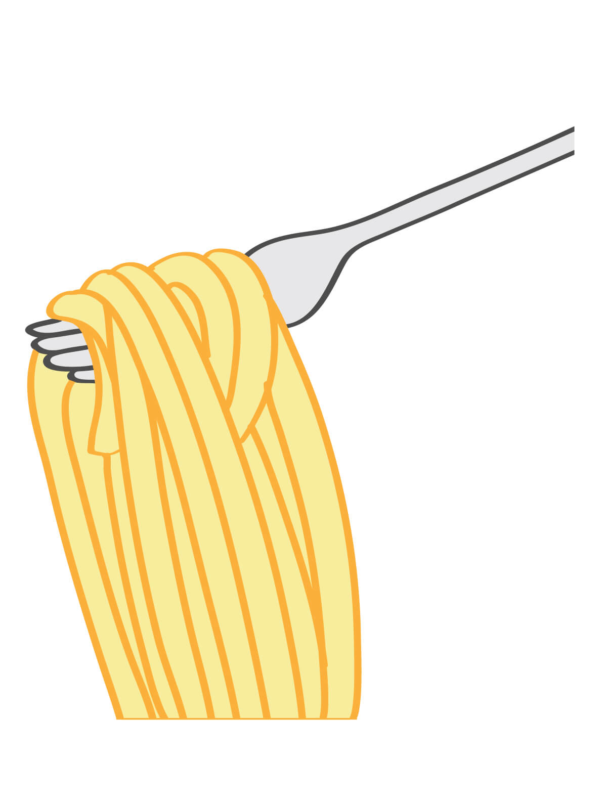 パスタのイラスト